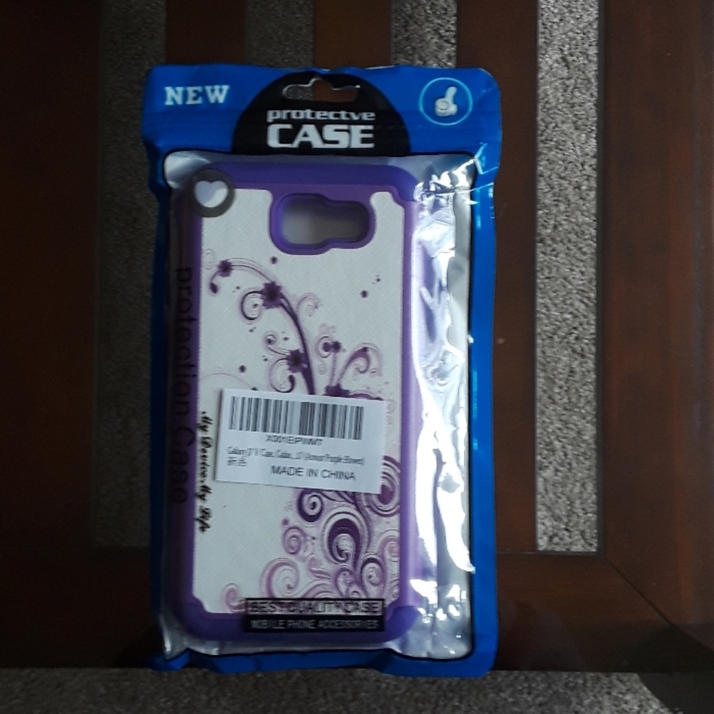 Purple butterfly Samsung Galaxy J7 2017 Phone Case